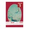Red Suede Mat Board for 13x19 Frames - Oval Opening for 11x16 Photos